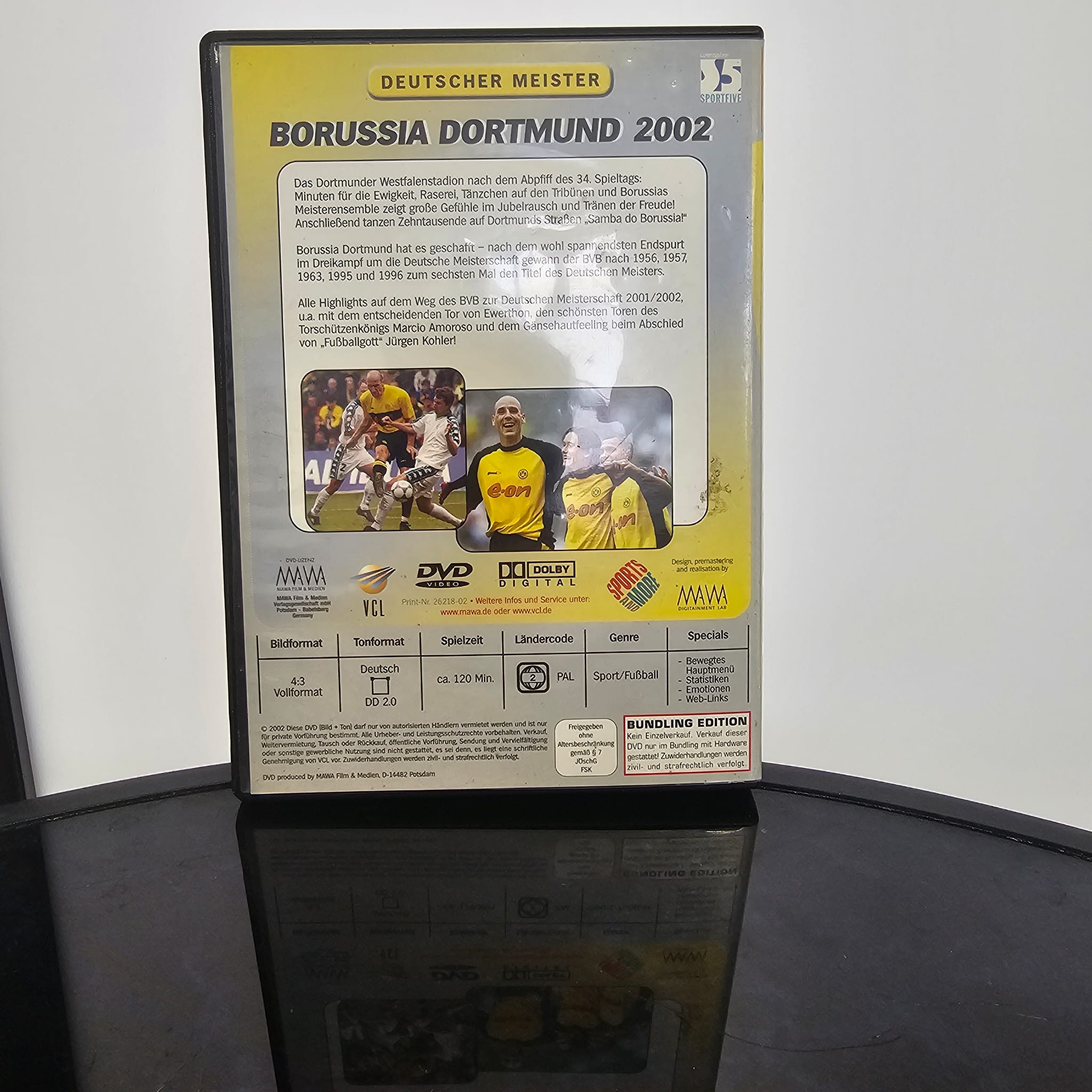 Borussia Dortmund – Saison 2001/2002 (DVD, gebraucht)